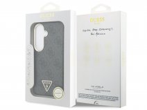 Guess Triangle MagSafe Case Grijs - Samsung Galaxy S26 hoesje