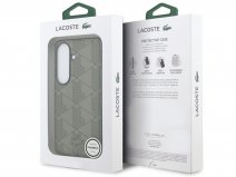 Lacoste Monogram Case Groen - Samsung Galaxy S26 hoesje