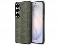Lacoste Monogram Case Groen - Samsung Galaxy S26 hoesje