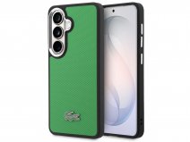 Lacoste Pique MagSafe Case Groen - Samsung Galaxy S26 hoesje