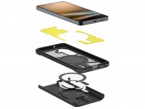 Spigen Tough Armor Case Zwart - Samsung Galaxy S26 Hoesje