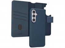 Accezz Leather 2in1 Bookcase MagSafe Donkerblauw - Samsung Galaxy S26+ Hoesje Leer
