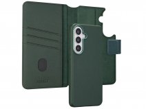 Accezz Leather 2in1 Bookcase MagSafe Groen - Samsung Galaxy S26+ Hoesje Leer