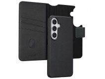 Accezz Leather 2in1 Bookcase MagSafe Zwart - Samsung Galaxy S26+ Hoesje Leer