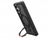 Urban Armor Gear Plasma XTE Magnet Case Samsung Galaxy S26+ hoesje Black/Orange - 6M Valbestendig