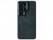 Alcanside Alcantara Samsung Galaxy S26 Ultra hoesje MagSafe Case - Navy Blue