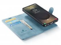 CaseMania 2in1 Bookcase Qi2 Aqua - Samsung Galaxy S26 Ultra Hoesje