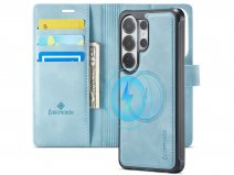 CaseMania 2in1 Bookcase Qi2 Aqua - Samsung Galaxy S26 Ultra Hoesje