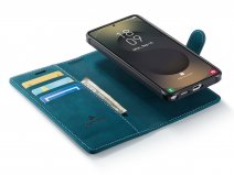 CaseMania 2in1 Bookcase Qi2 Groen - Samsung Galaxy S26 Ultra Hoesje