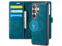 CaseMania 2in1 Bookcase Qi2 Groen - Samsung Galaxy S26 Ultra Hoesje