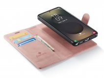 CaseMania 2in1 Bookcase Qi2 Roze - Samsung Galaxy S26 Ultra Hoesje