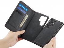 CaseMania 2in1 Bookcase Qi2 Zwart - Samsung Galaxy S26 Ultra Hoesje