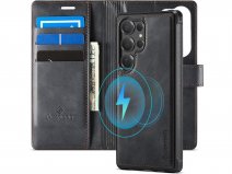 CaseMania 2in1 Bookcase Qi2 Zwart - Samsung Galaxy S26 Ultra Hoesje