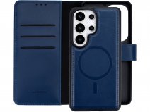 CaseMania 2in1 Leather Bookcase Blauw - Samsung Galaxy S26 Ultra Hoesje Leer