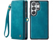 CaseMania 2in1 True Wallet Case Groen - Samsung Galaxy S26 Ultra Hoesje