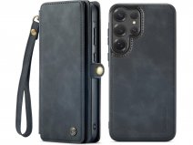 CaseMania 2in1 True Wallet Case Zwart - Samsung Galaxy S26 Ultra Hoesje
