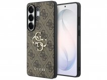 Guess Big 4G Monogram Case Bruin - Samsung Galaxy S26 Ultra hoesje
