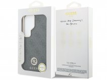 Guess Strass MagSafe Case Grijs - Samsung Galaxy S26 Ultra hoesje