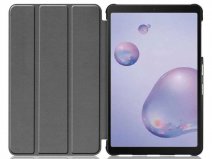 Smart Tri-Fold Bookcase Grijs - Samsung Galaxy Tab A 8.4 2020 Hoesje