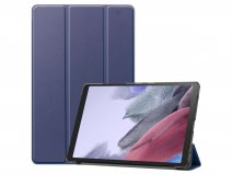 Smart Tri-Fold Bookcase Donkerblauw - Samsung Galaxy Tab A7 Lite Hoesje