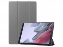 Smart Tri-Fold Bookcase Grijs - Samsung Galaxy Tab A7 Lite Hoesje