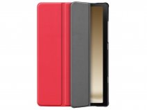 Just in Case Smart Folio Stand Case Rood - Samsung Galaxy Tab A9 Hoesje