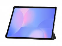 Just in Case Smart Folio Zwart - Samsung Galaxy Tab S10 FE+ Hoesje