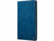 CaseMania Slim Stand Folio Case Blauw - Samsung Galaxy Tab S6 Lite hoesje