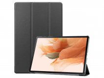 Smart Bookcase Zwart - Samsung Galaxy Tab S7 FE Hoesje