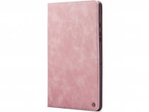 CaseMania Slim Stand Folio Case Roze - Samsung Galaxy Tab S9 hoesje