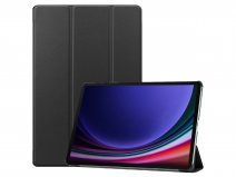 Just in Case Smart Folio Zwart - Samsung Galaxy Tab S10 Ultra/S9 Ultra Hoesje