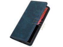 Just in Case Magnetic BookCase Blauw - Samsung Galaxy Xcover 5 hoesje