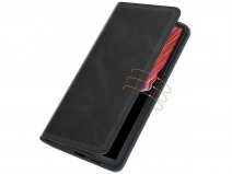 Just in Case Magnetic BookCase Zwart - Samsung Galaxy Xcover 5 hoesje