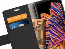Book Case Basic Zwart - Samsung Galaxy Xcover Pro hoesje