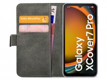 Mobilize Classic Gelly Wallet Book Case Zwart - Samsung Galaxy Xcover7 Pro hoesje