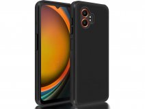 CaseBoutique Slim TPU Case Zwart - Samsung Galaxy Xcover7 Pro hoesje