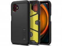 Spigen Tough Armor Case Zwart - Samsung Galaxy Xcover7 Pro Hoesje