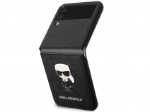 Karl Lagerfeld Ikonik Metal Case - Samsung Galaxy Z Flip 4 hoesje