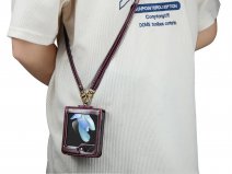 CaseMe Hang Case Rood - Samsung Galaxy Z Flip 5 hoesje