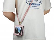 CaseMe Hang Case Roze - Samsung Galaxy Z Flip 5 hoesje