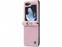 CaseMe Hang Case Roze - Samsung Galaxy Z Flip 5 hoesje