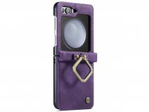 CaseMania Crossbody Koord Case Paars - Samsung Galaxy Z Flip 6 hoesje