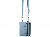 CaseMania Crossbody Koord Case Aqua - Samsung Galaxy Z Flip 7 hoesje