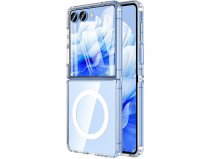 Screen Protect TPU Case met MagSafe Qi2 Ring - Samsung Galaxy Z Flip 7 hoesje