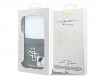 Guess Big 4G Monogram Case Grijs - Samsung Galaxy Z Flip 8 hoesje