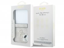 Guess Big 4G Monogram Case Roze - Samsung Galaxy Z Flip 8 hoesje