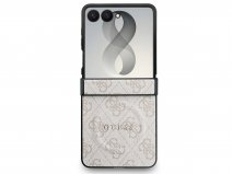 Guess Monogram MagSafe Case Roze - Samsung Galaxy Z Flip 8 hoesje