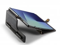 CaseMania Stand Wallet Bookcase Zwart - Samsung Galaxy Z Fold 7 hoesje