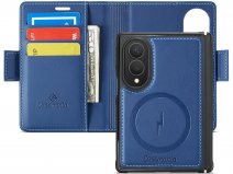 CaseMania 2in1 Bookcase Qi2 Blauw - Samsung Galaxy Z Fold 8 Hoesje