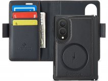 CaseMania 2in1 Bookcase Qi2 Zwart - Samsung Galaxy Z Fold 8 Hoesje